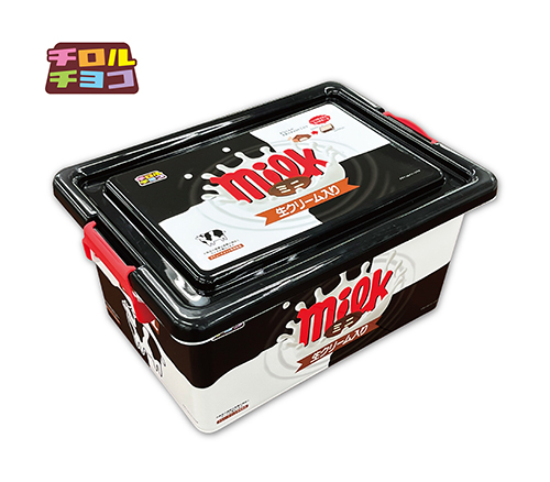 チロルチョコ　ミニミルクお菓子コンテナ