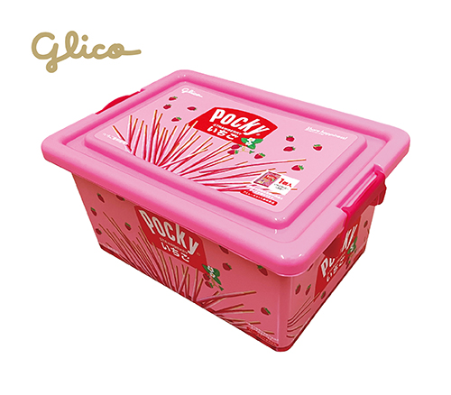いちごポッキーお菓子コンテナ