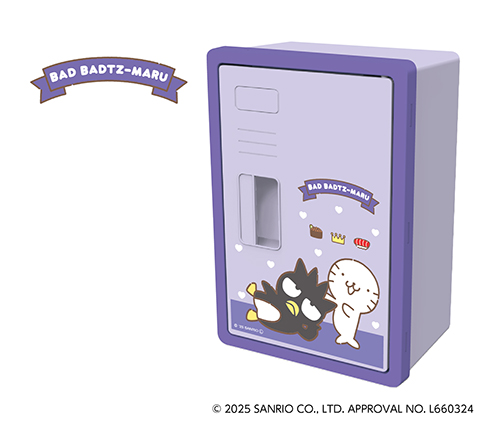 バッドばつ丸　いつもいっしょのお友だちお菓子ロッカーBOX