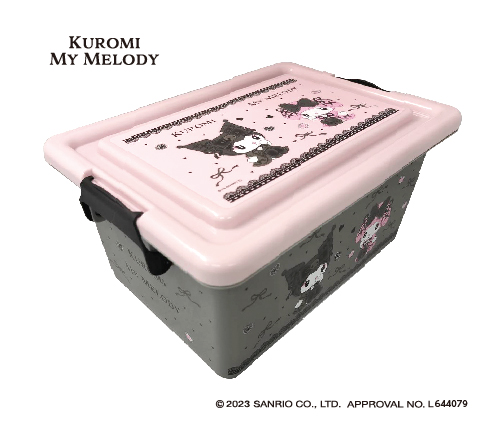 サンリオキャラクターズ　マイメロディ❤クロミ　お菓子コンテナ